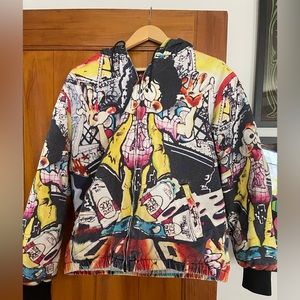 Mens Supreme "the yard" hooded work jacket